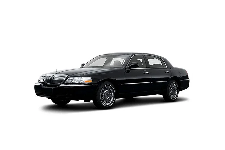 black car in limos fleet